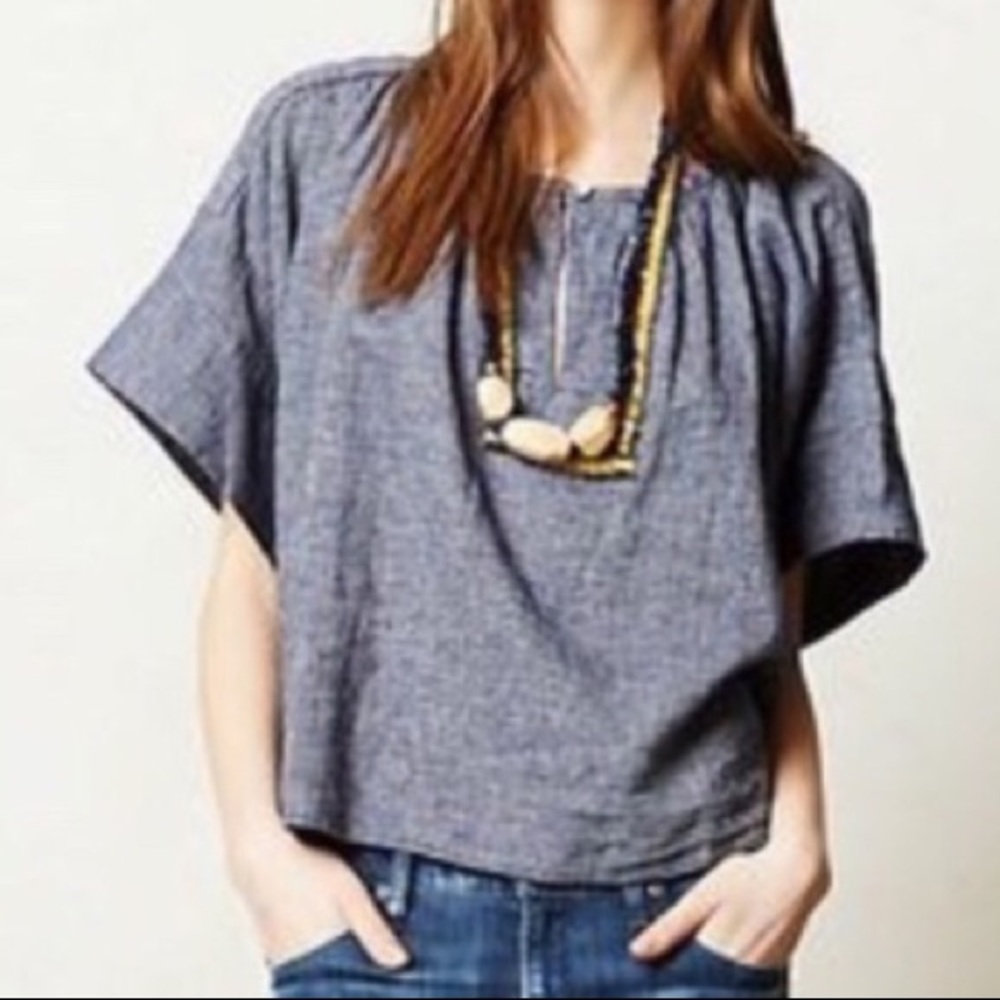 Delphine brand blouse from Anthropologie